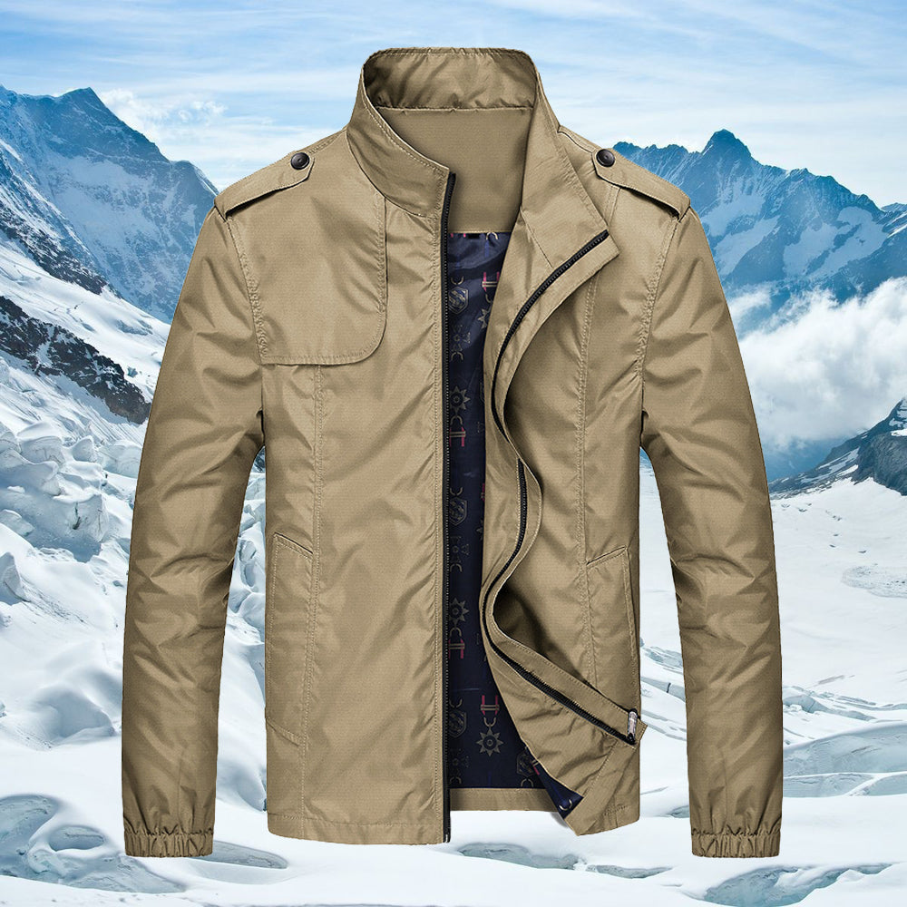 Macymars™ Men's Stand Collar Jacket Casual Spring Bomber Jacket