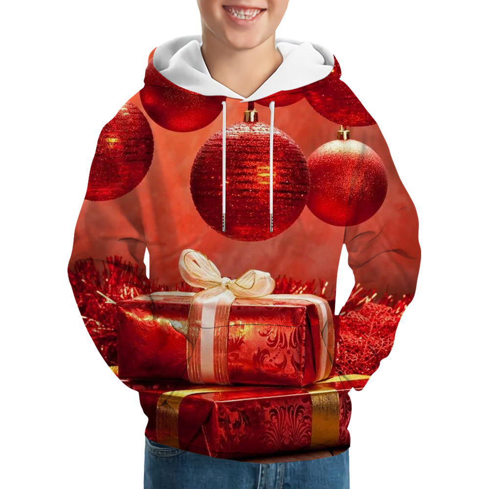 Macymars™ Christmas 3D print hooded sweatshirt