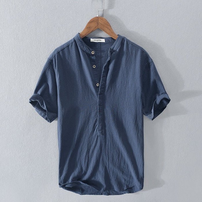Macymars™ Provence Linen Cotton Shirt