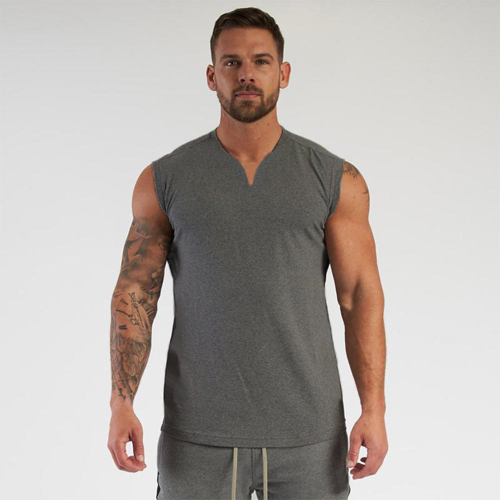 Macymars™ Men's V-Neck Sleeveless Sports Tank Top
