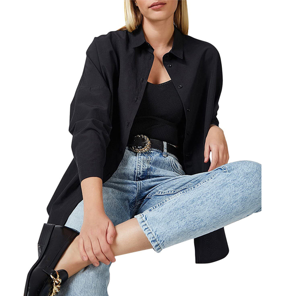 Macymars™ Women's Colorful Loose Button-Up Shirt