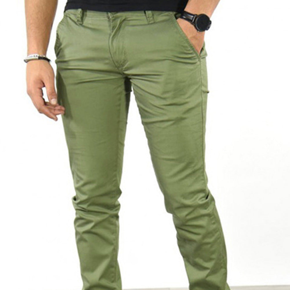 Macymars™ Men's Solid Color Slim Pants