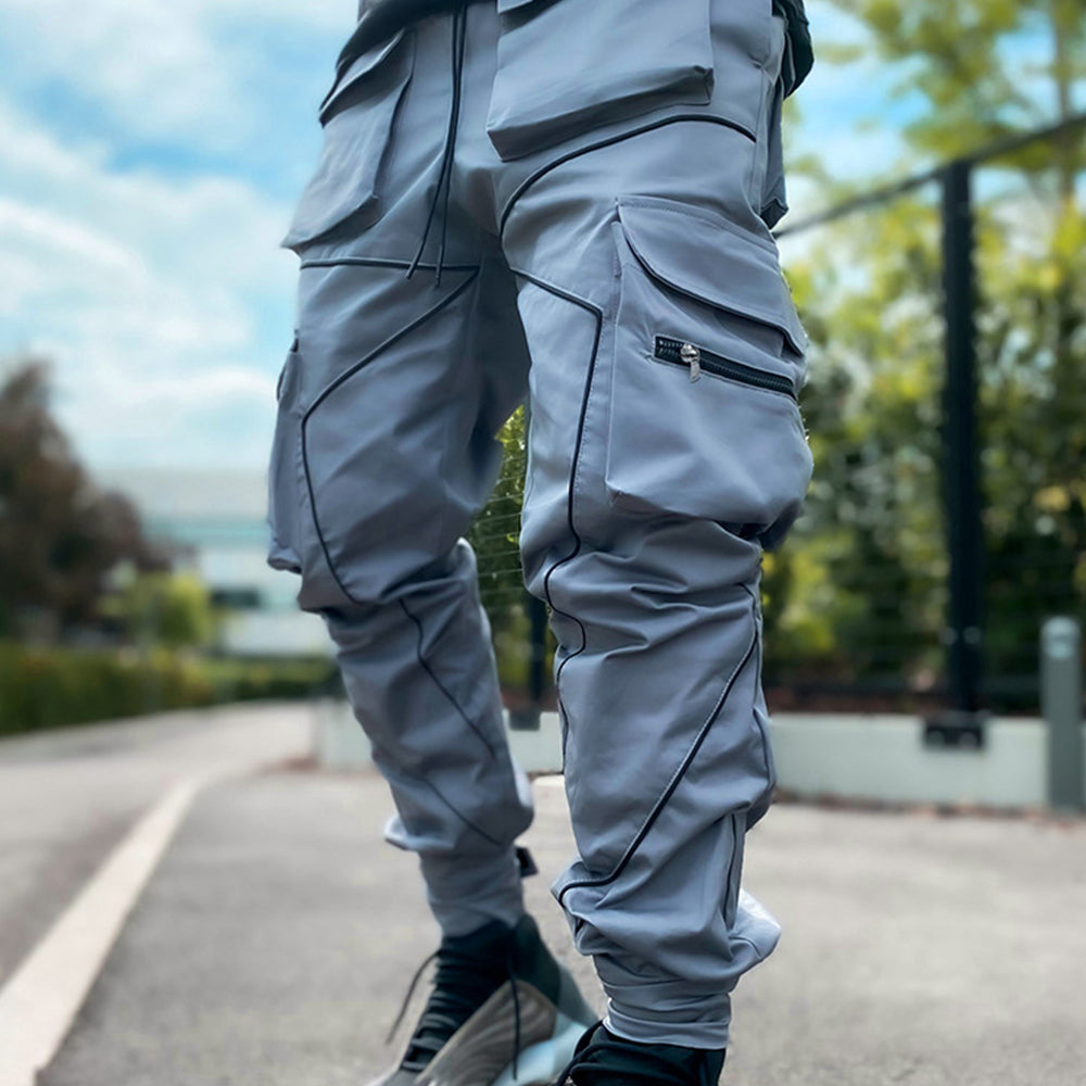 Macymars™ Men's Drawstring Panel Cargo Pants