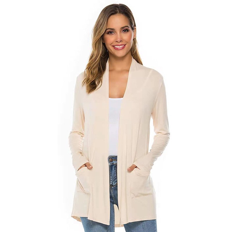 Macymars™ 2022 New Women's Casual Lightweight Open Front Long Sleeve Cardigans