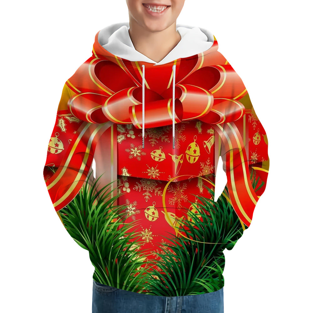 Macymars™ Christmas 3D print hooded sweatshirt