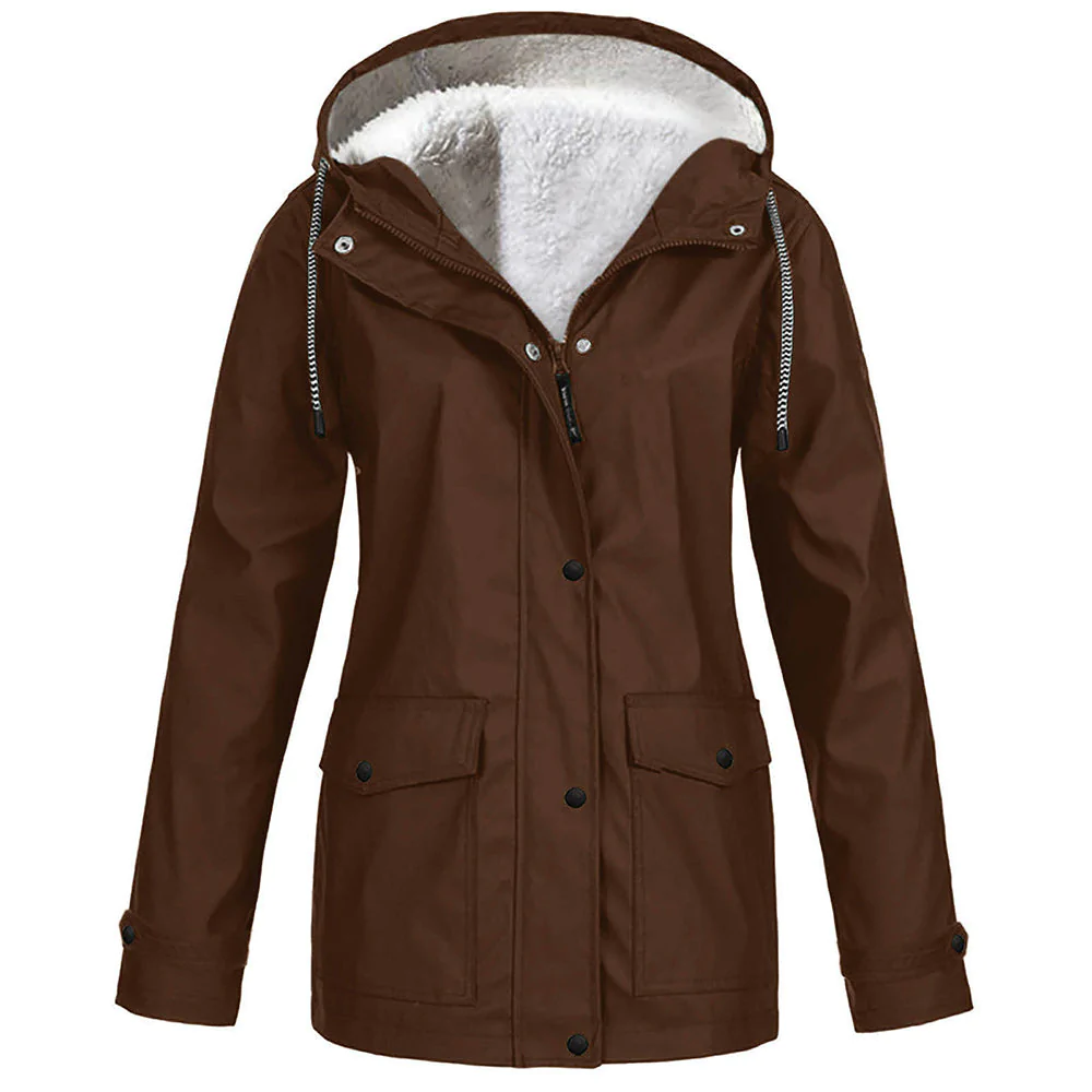 Macymars™ Women's Hooded Padded Windbreaker Jacket