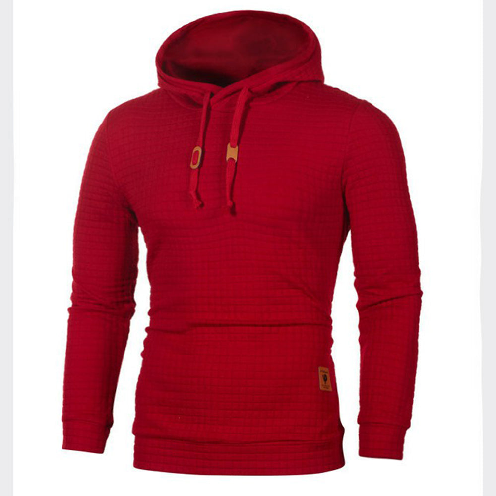 Macymars™ Men's Jacquard Long Sleeve Hoodie