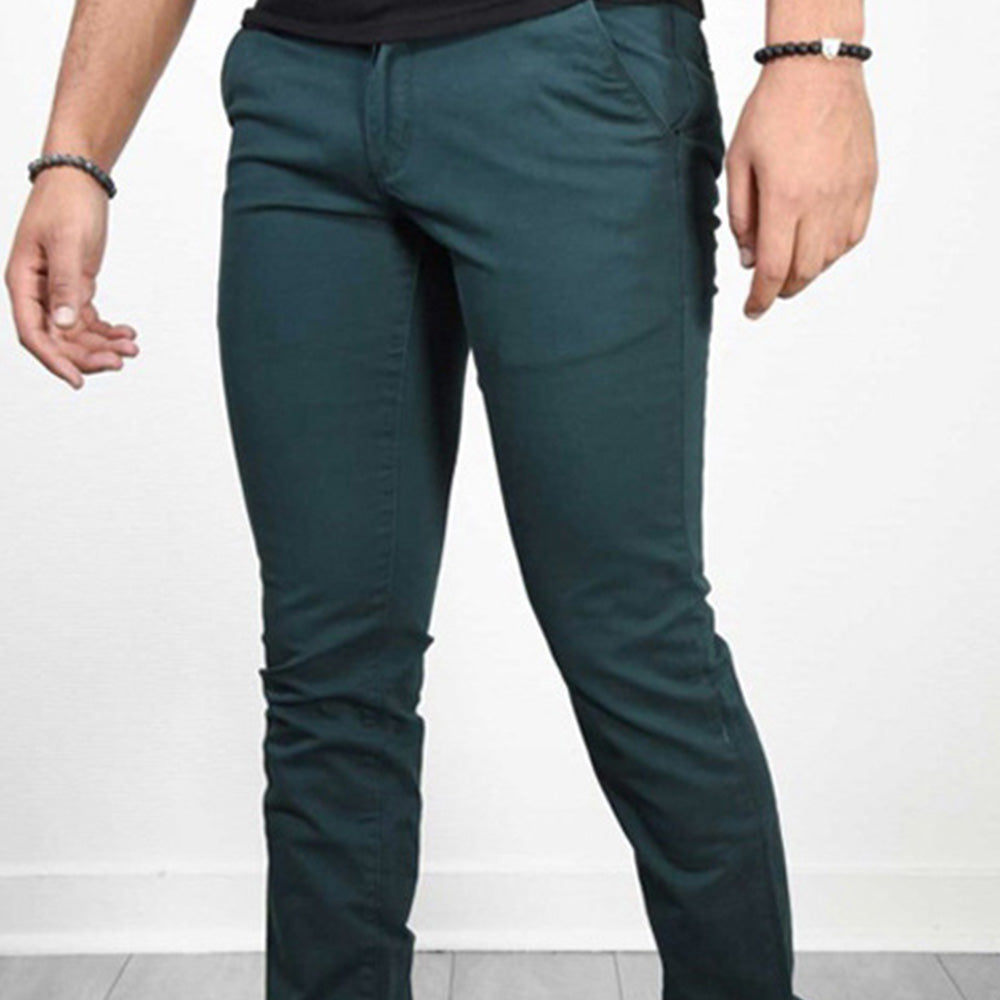 Macymars™ Men's Solid Color Slim Pants