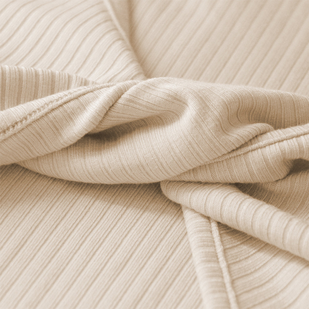 Macymars™ Women's Two Wear Sleeveless Backless Split Sheath Ribbed Dress