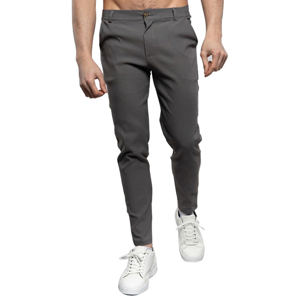 Macymars™ Men's Solid Color Classic Casual Slim Fit Pants