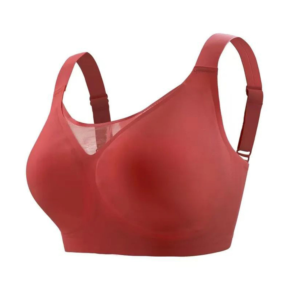 Macymars™ Big Chest Shows Small No Trace Thin Section Wide Shoulder Strap Bra