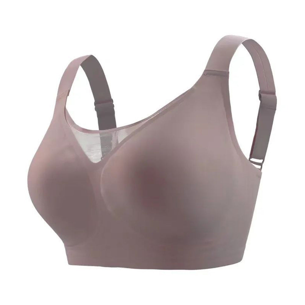 Macymars™ Big Chest Shows Small No Trace Thin Section Wide Shoulder Strap Bra