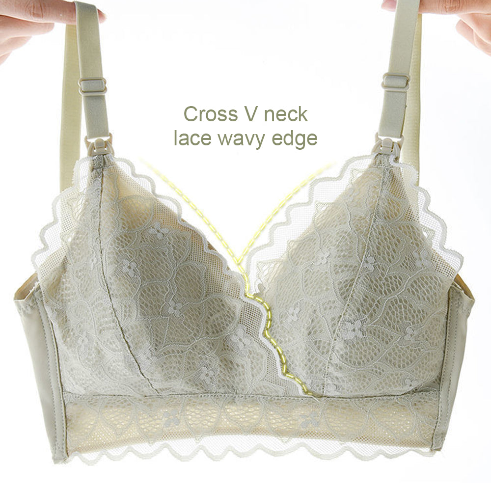 Macymars™ Women's Lace Thin Push Up Nursing Bra