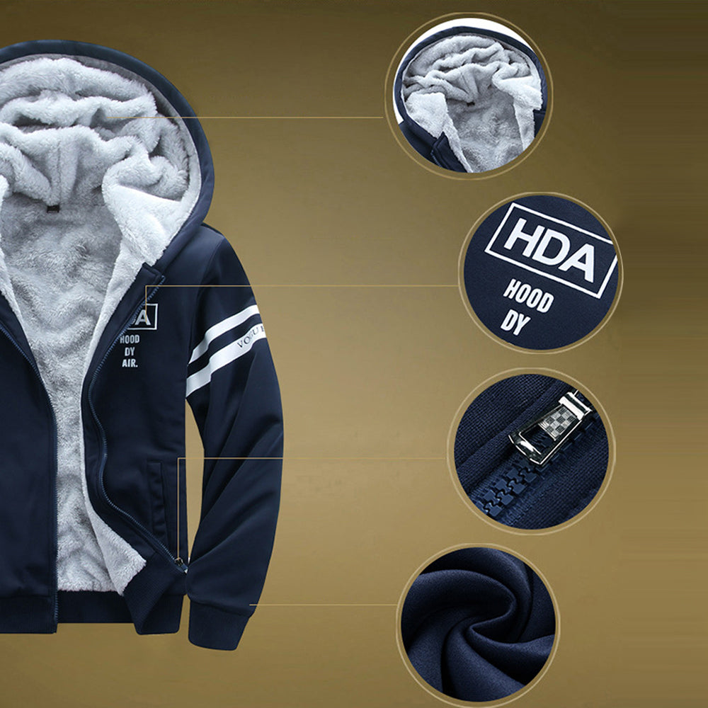 Macymars™ Men's Hooded And Padded Sweatshirt Sports Suit