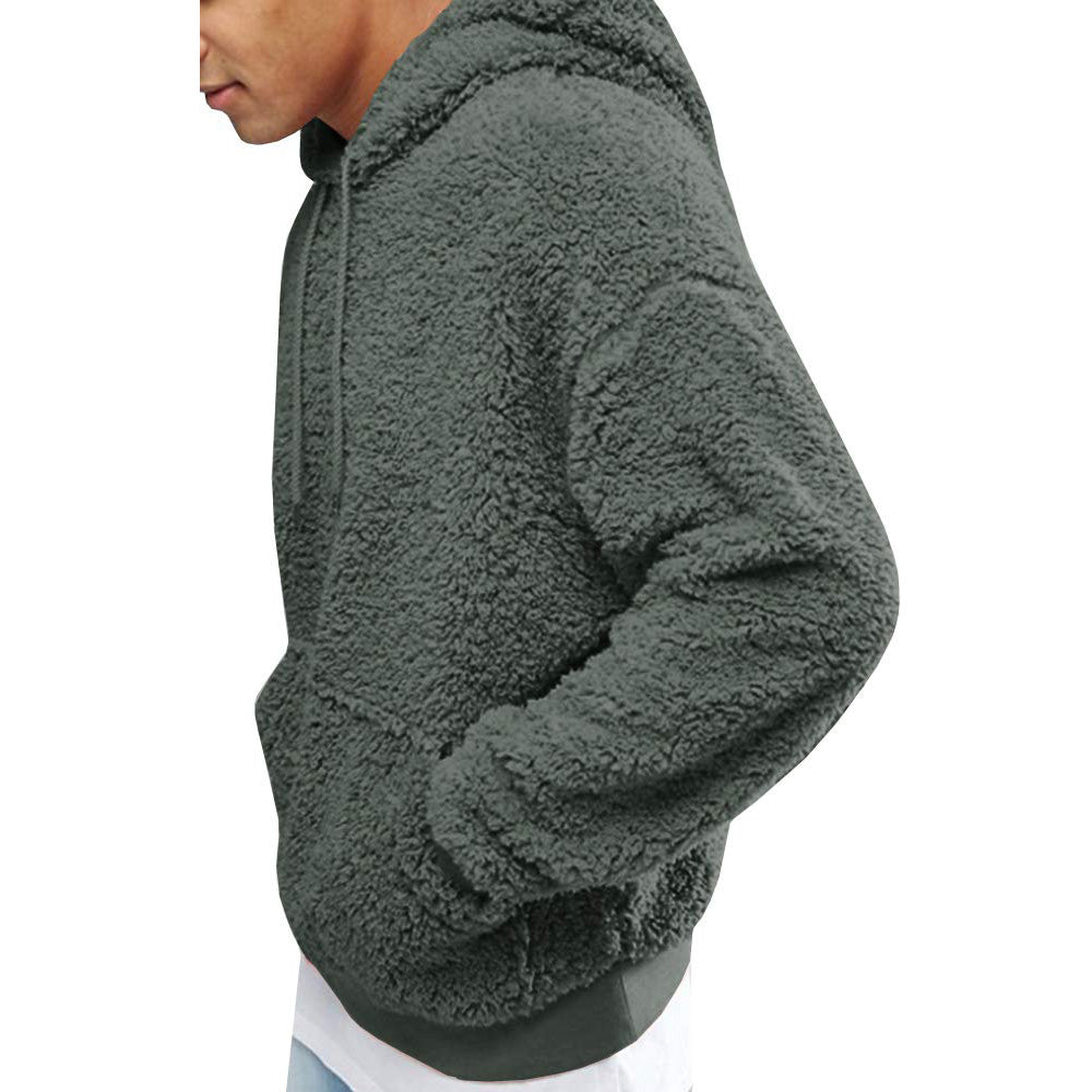 Macymars™ Men's Autumn and Winter Plush Hooded Sweater