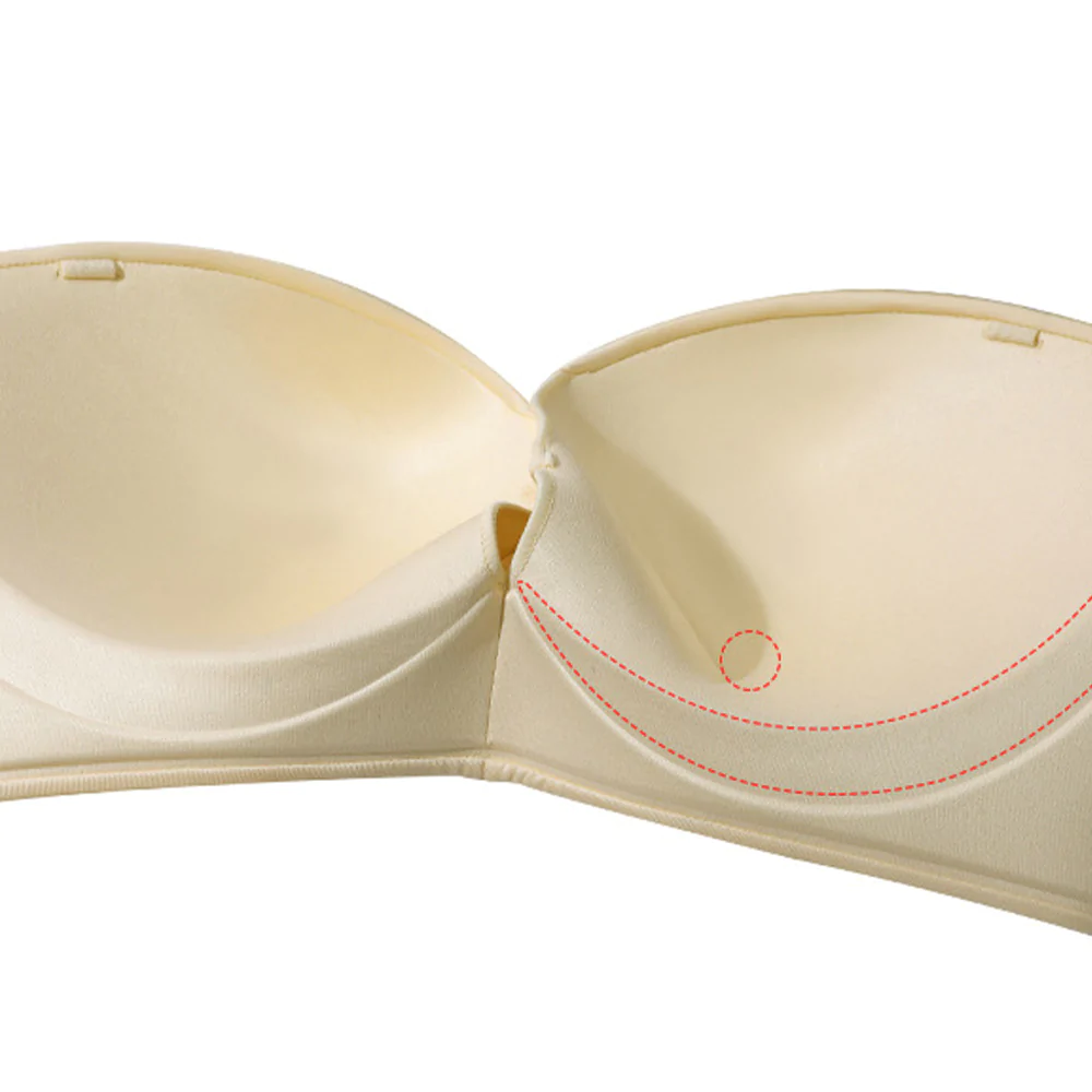 Macymars™ Strapless Cross Push Up Bra