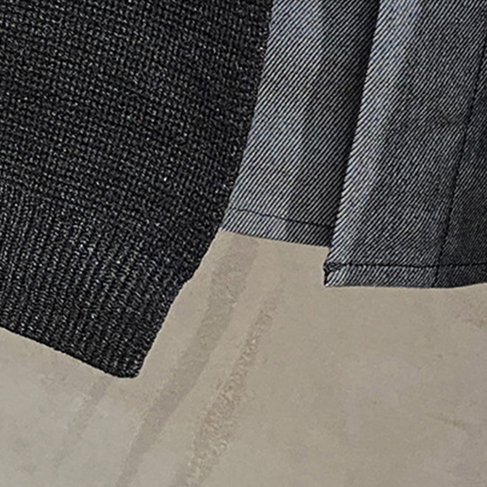 Macymars™ Men's Fake Two-Piece Knitted Cardigan Casual Shirt Collar Sweater