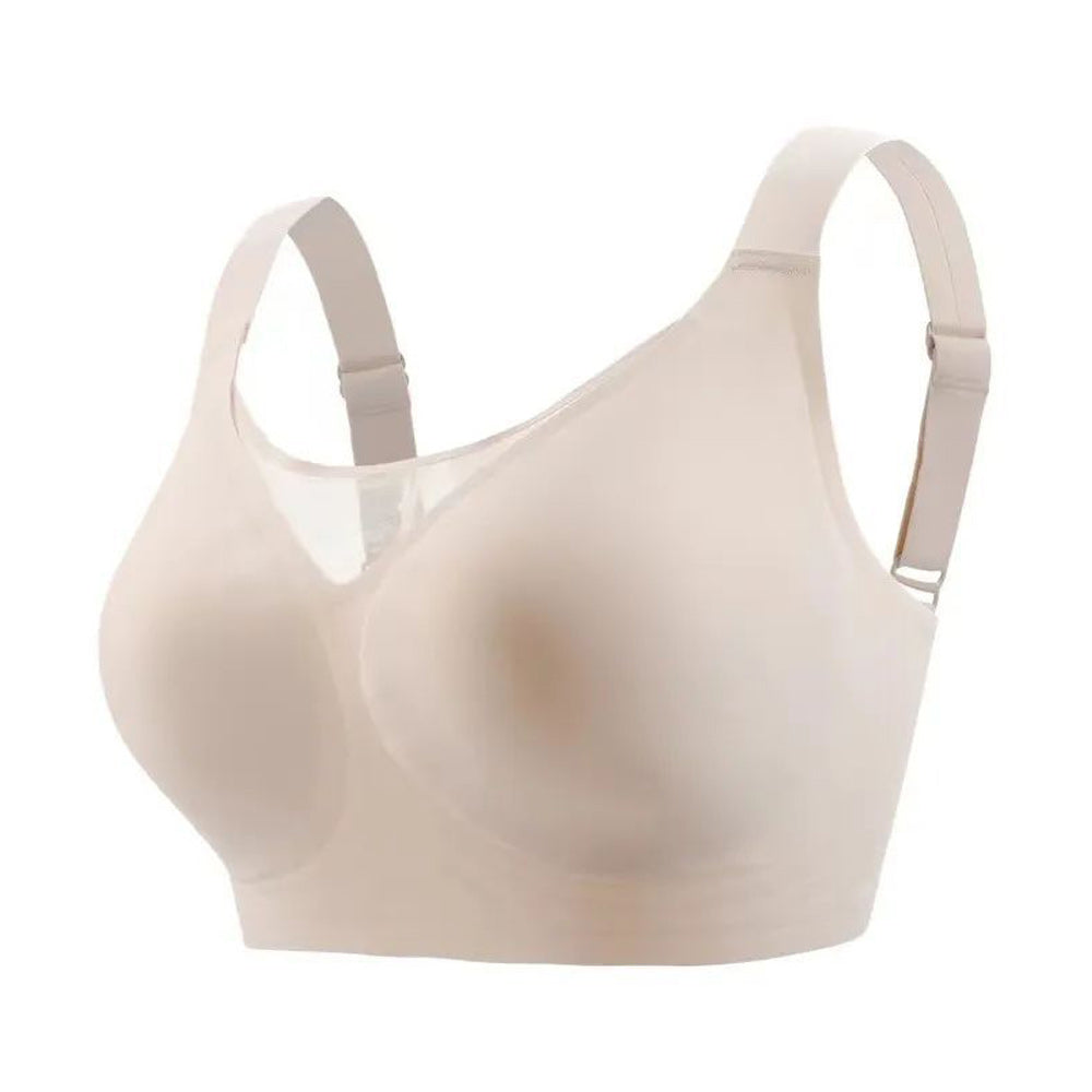 Macymars™ Big Chest Shows Small No Trace Thin Section Wide Shoulder Strap Bra