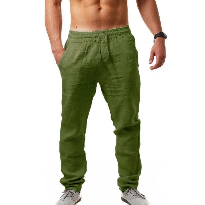 Macymars™ Men's Casual Drawstring Loose Cotton Linen Pants