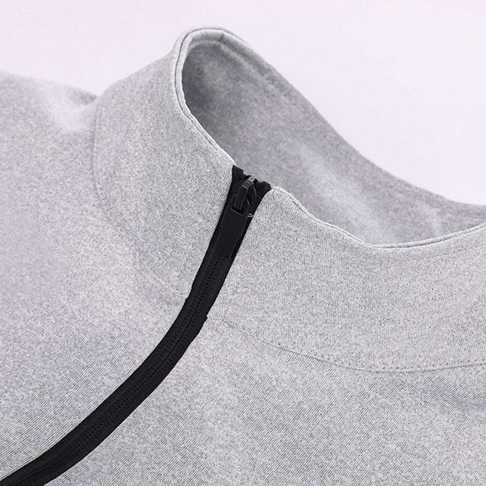 Macymars™ Men's Stand-up Collar Zipper Top Pants Set