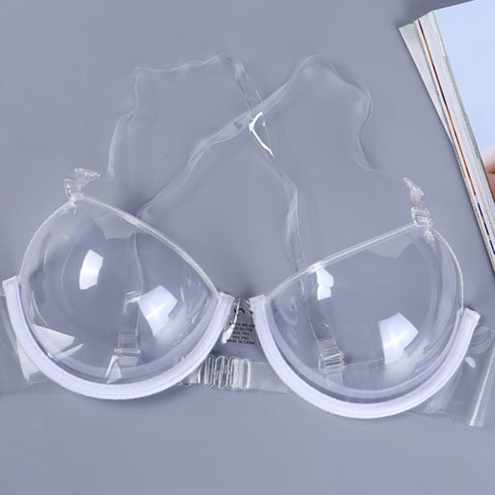 Macymars™ Womens Transparent Invisible Push Up Bra