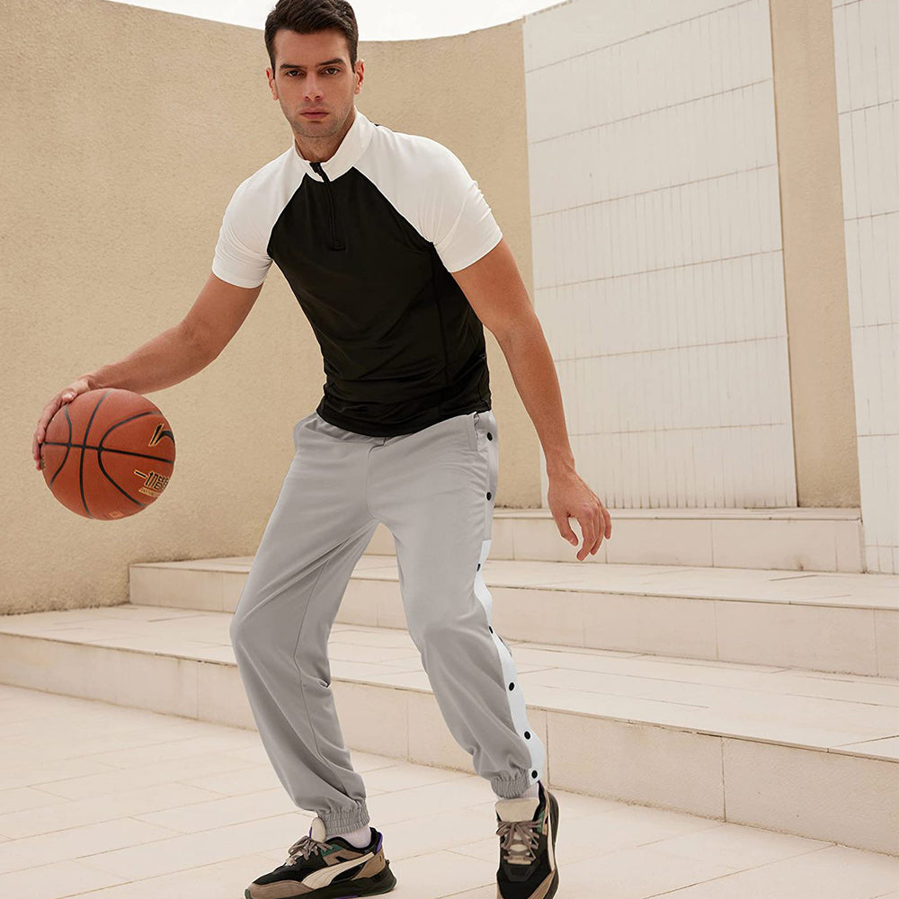 Macymars™ Men's Side Breasted Loose Running Basketball Pants