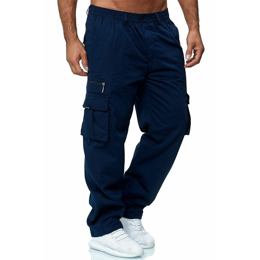 Macymars™ Men's Casual Multi Pocket Loose Straight Cargo Pants