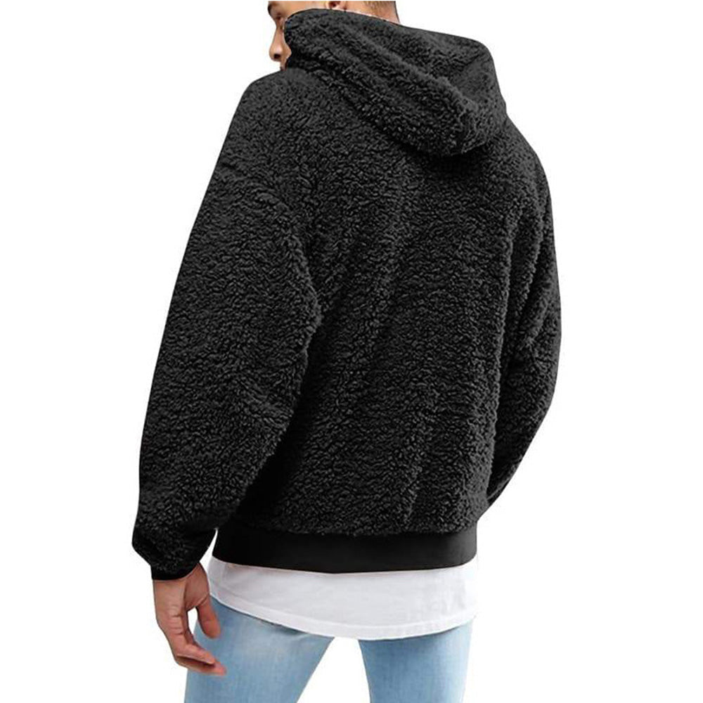 Macymars™ Men's Autumn and Winter Plush Hooded Sweater