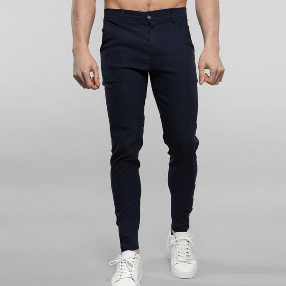 Macymars™ Men's Solid Color Classic Casual Slim Fit Pants