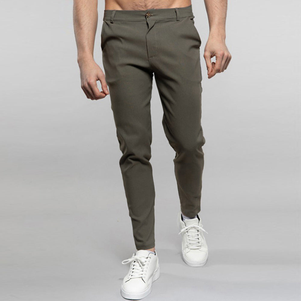 Macymars™ Men's Solid Color Classic Casual Slim Fit Pants