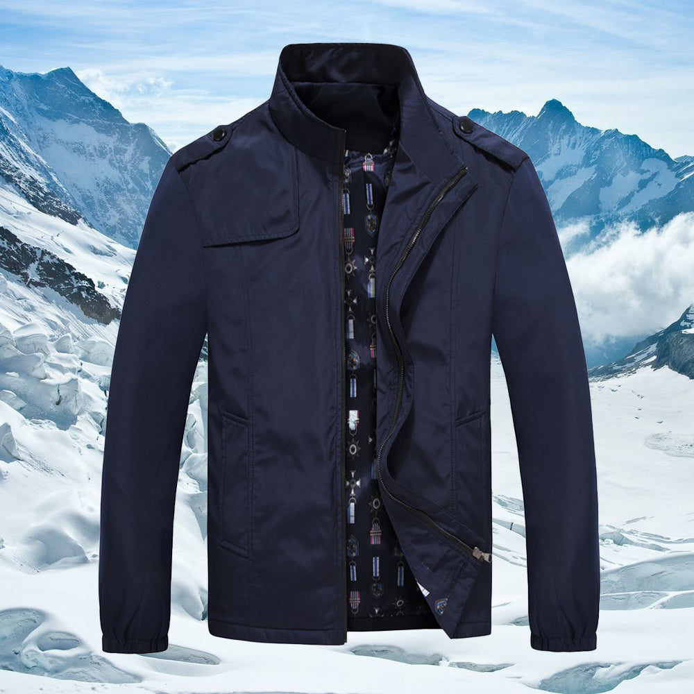 Macymars™ Men's Stand Collar Jacket Casual Spring Bomber Jacket