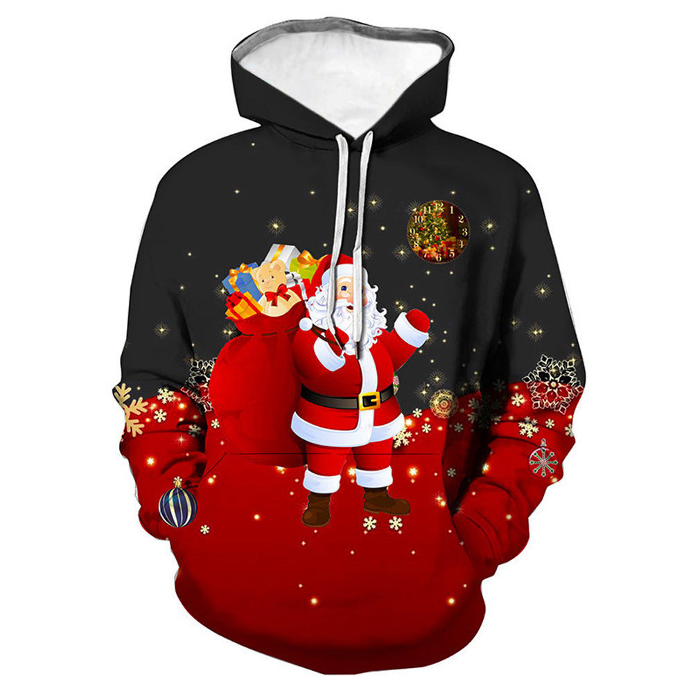 Macymars™ Men's 3D Christmas Print Hoodie