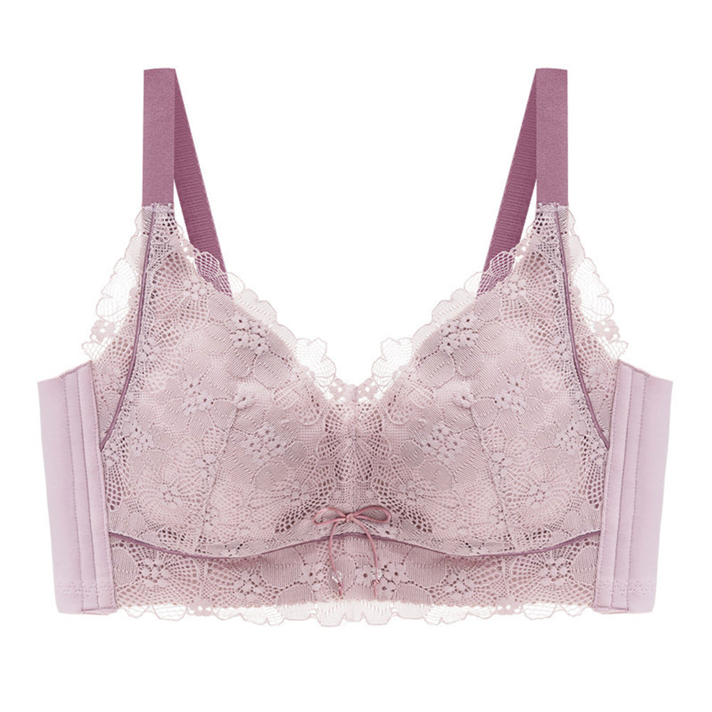 Macymars™ Women's Plus Size Lace Bow Push Up Bra