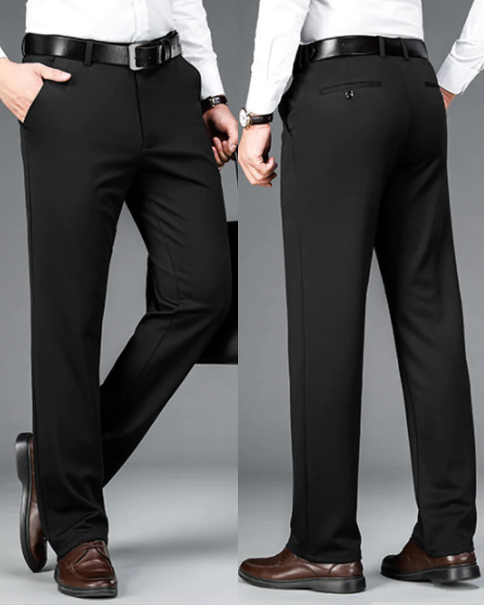Macymars™ Men's High Stretch Anti-Wrinkle Classic Trousers