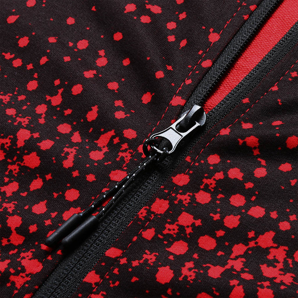 Macymars™ Men's Gradient Print Hooded Zip Sweatshirt Jacket