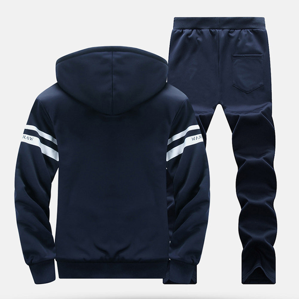 Macymars™ Men's Hooded And Padded Sweatshirt Sports Suit