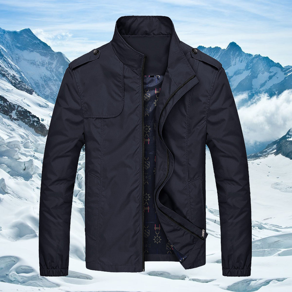 Macymars™ Men's Stand Collar Jacket Casual Spring Bomber Jacket