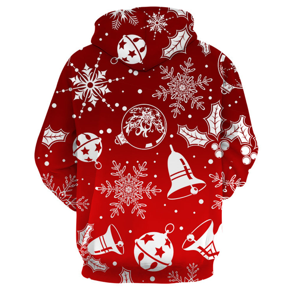 Macymars™ Men's 3D Christmas Print Hoodie