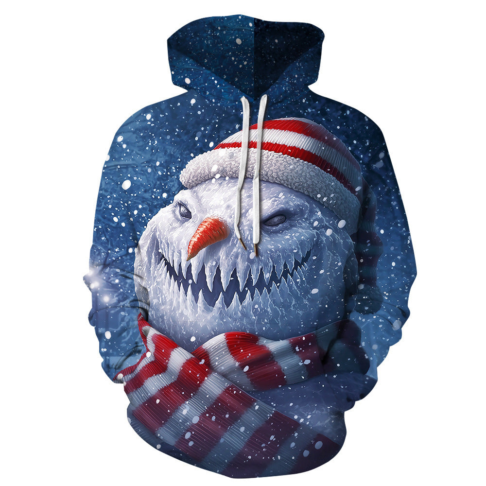 Macymars™ Men's 3D Christmas Print Hoodie