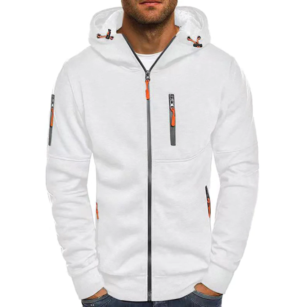 Macymars™ Men's Zipper Hooded Cardigan Sweatshirt Jacket