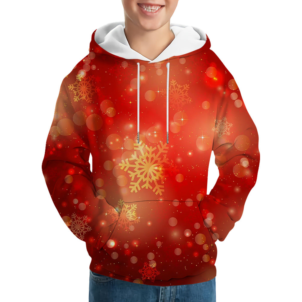 Macymars™ Christmas 3D print hooded sweatshirt