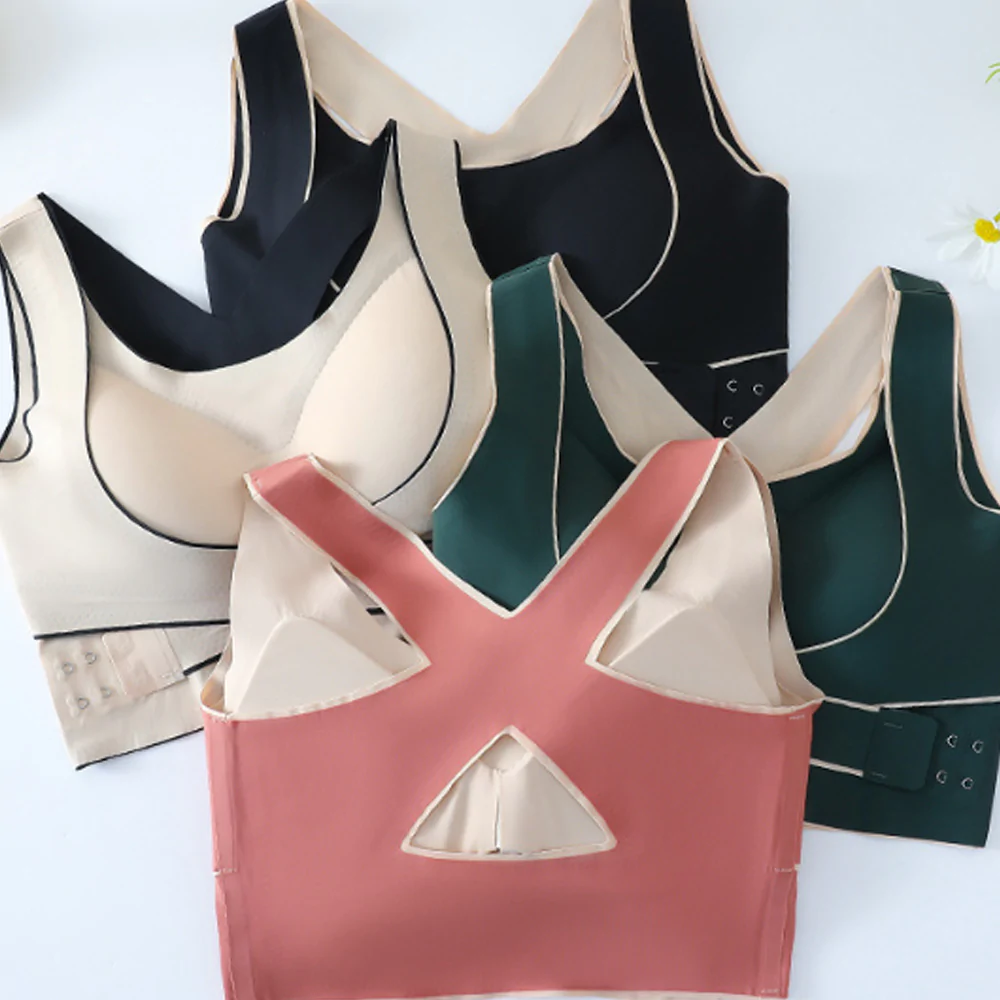 Macymars™ Shockproof Push Up Seamless Sports Bra