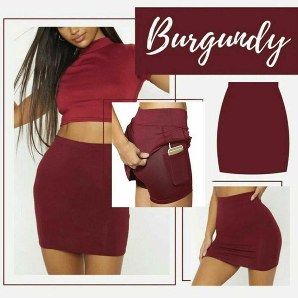 Macymars™ Workout Pleated Skirts With Hidden Pocket