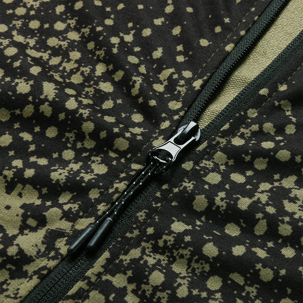 Macymars™ Men's Gradient Print Hooded Zip Sweatshirt Jacket