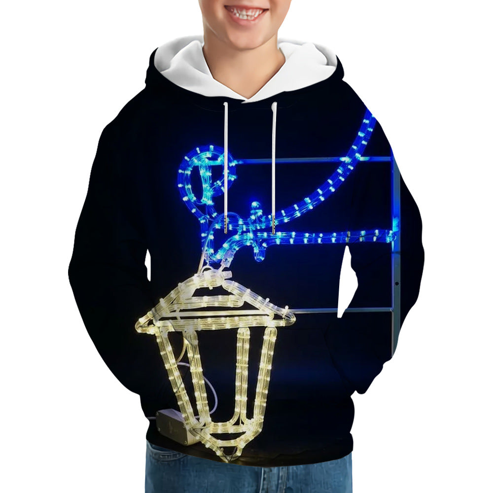 Macymars™ Christmas 3D print hooded sweatshirt