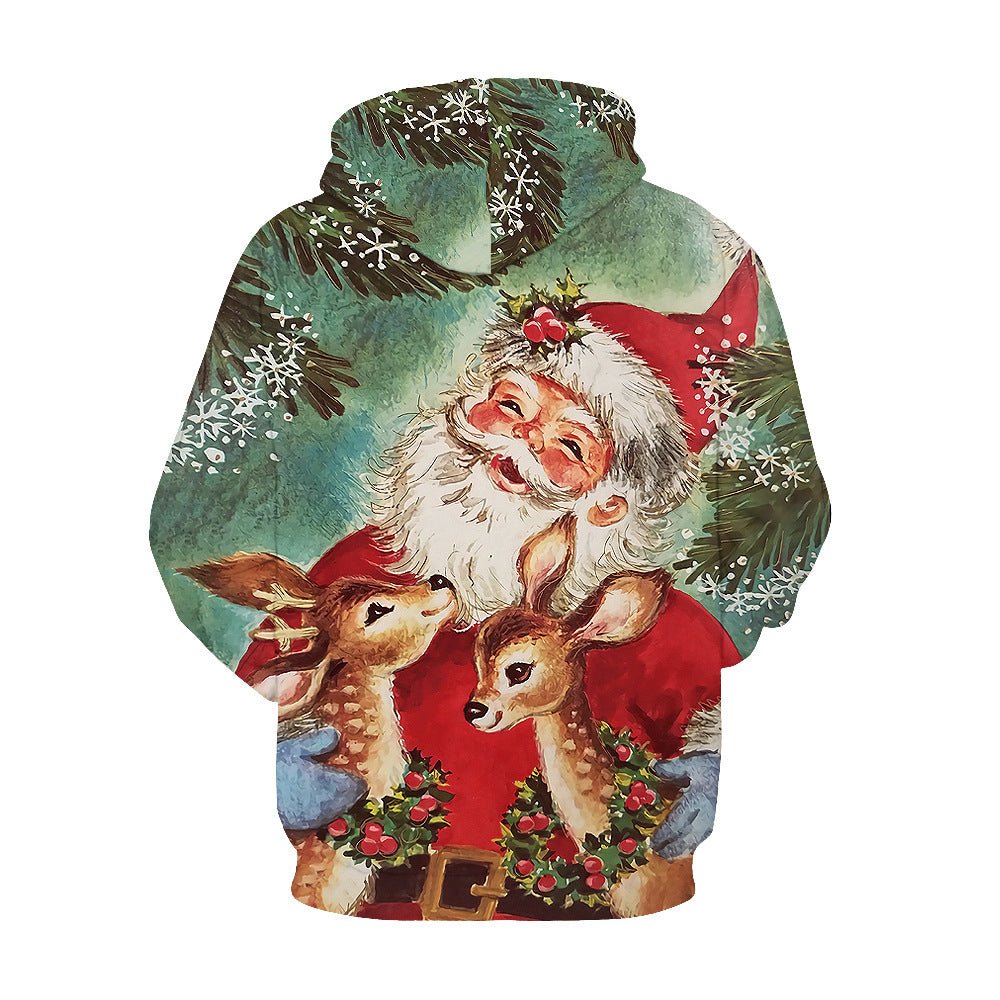 Macymars™ Men's 3D Christmas Print Hoodie