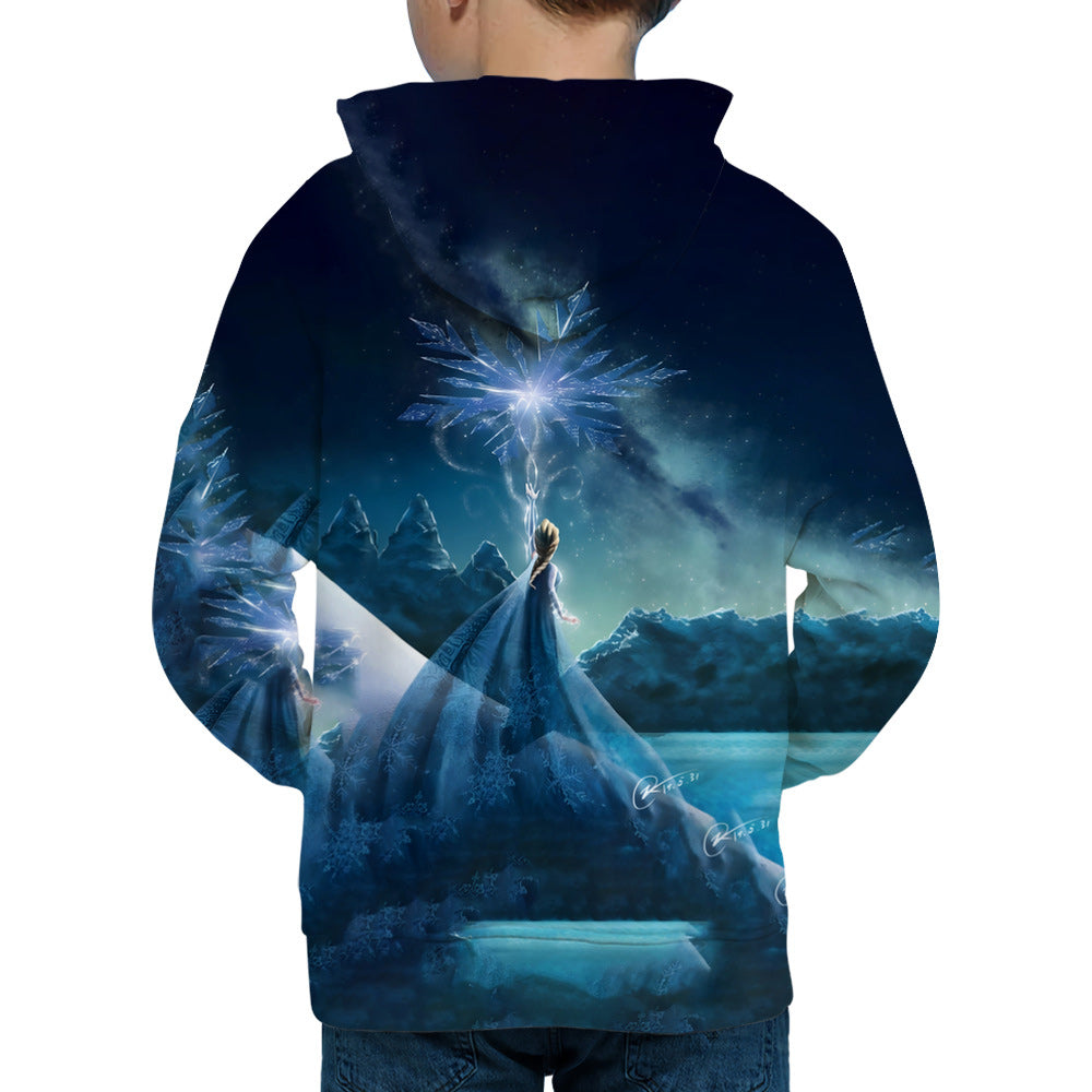 Macymars™ Christmas 3D Digital Print Hooded Sweatshirts Pullover