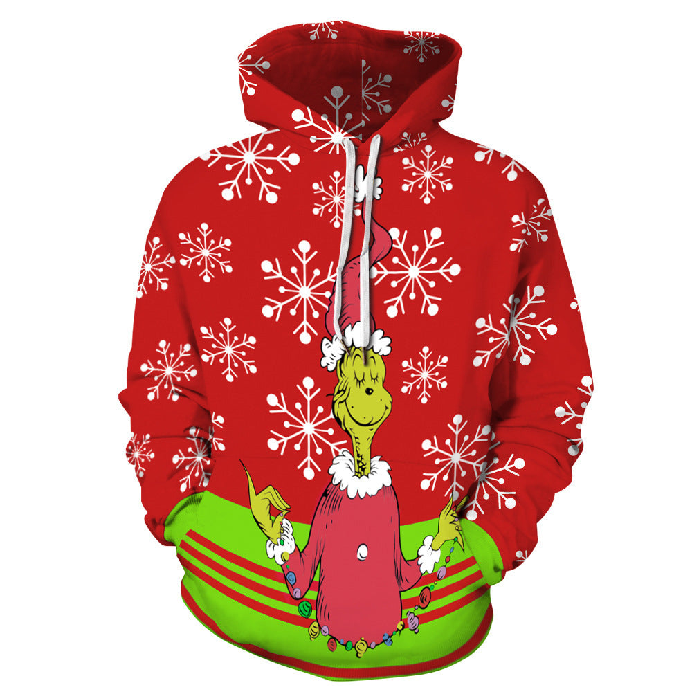 Macymars™ Men's 3D Christmas Print Hoodie