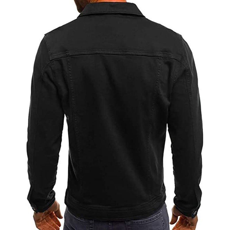 Macymars™ Men's Casual Classic Denim Trucker Jacket Slim Fit Fashion Jean Coat