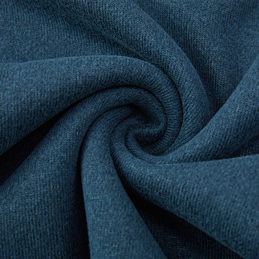 Macymars™ Men's Knitted Fake Two-Piece Bottoming Shirt Sweater